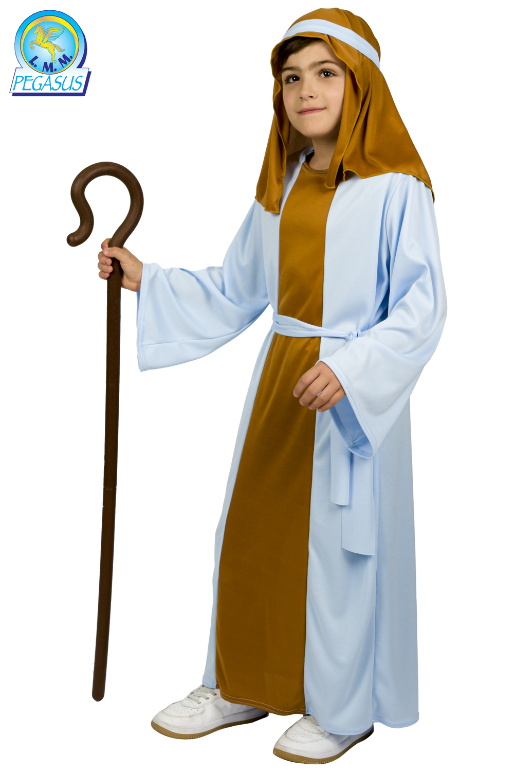 PASTORE DEL PRESEPE CELESTE BAMBINO